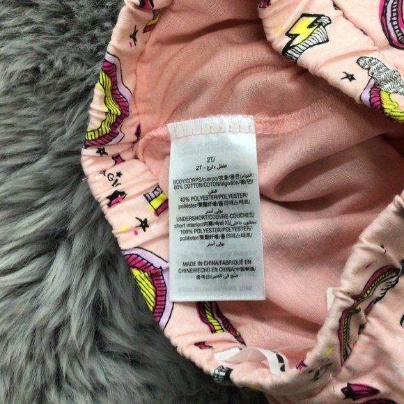 Epic Threads | Girl's Summer Skort | Pink | Rainbows | Size 2T - Picture 3 of 4